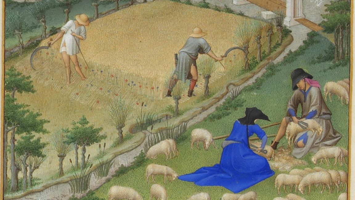 The Very Rich Hours of the duke of Berry, Part 6: July Page